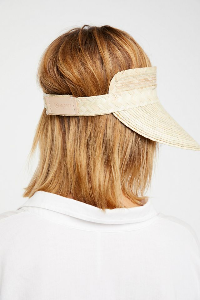 Au Natural Straw Visor #1