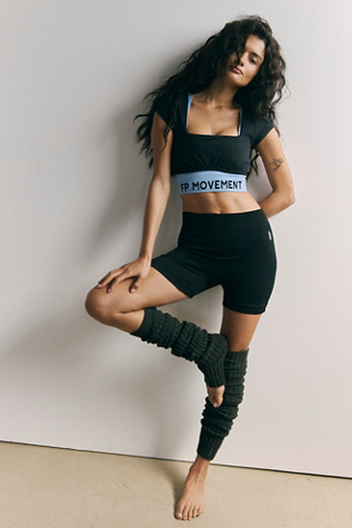 Happiness Runs Prajna Shorts par FP Movement en Black, pour femme taille: XS/S chez Free People