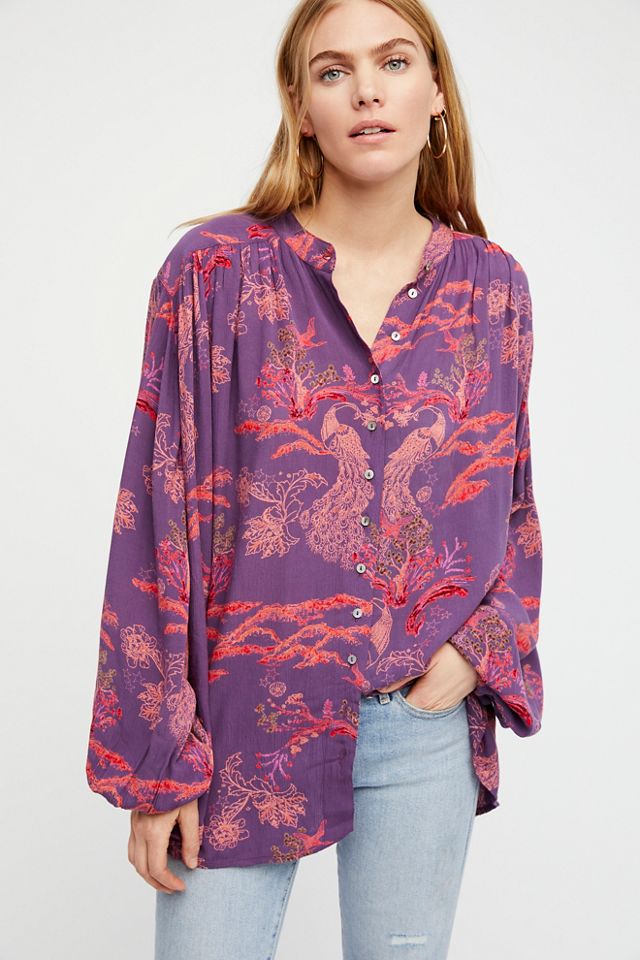 Printed Dot Top