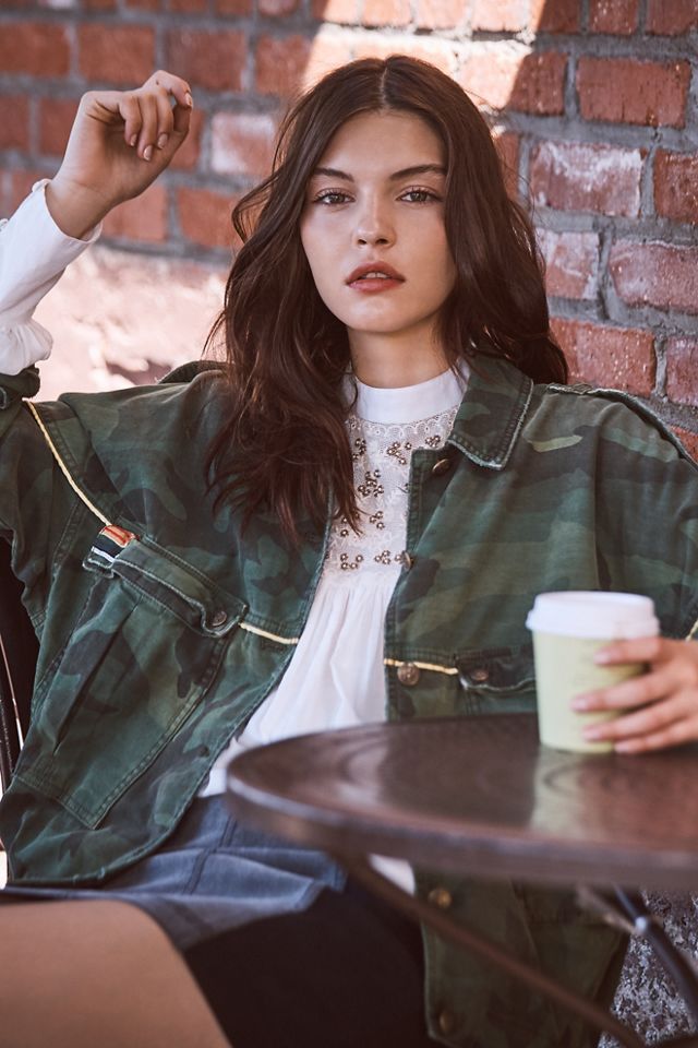 Slouchy Military Jacket #5