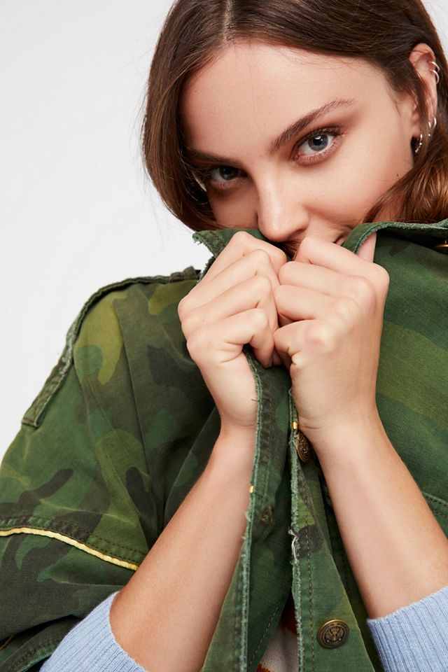 Slouchy Military Jacket #3
