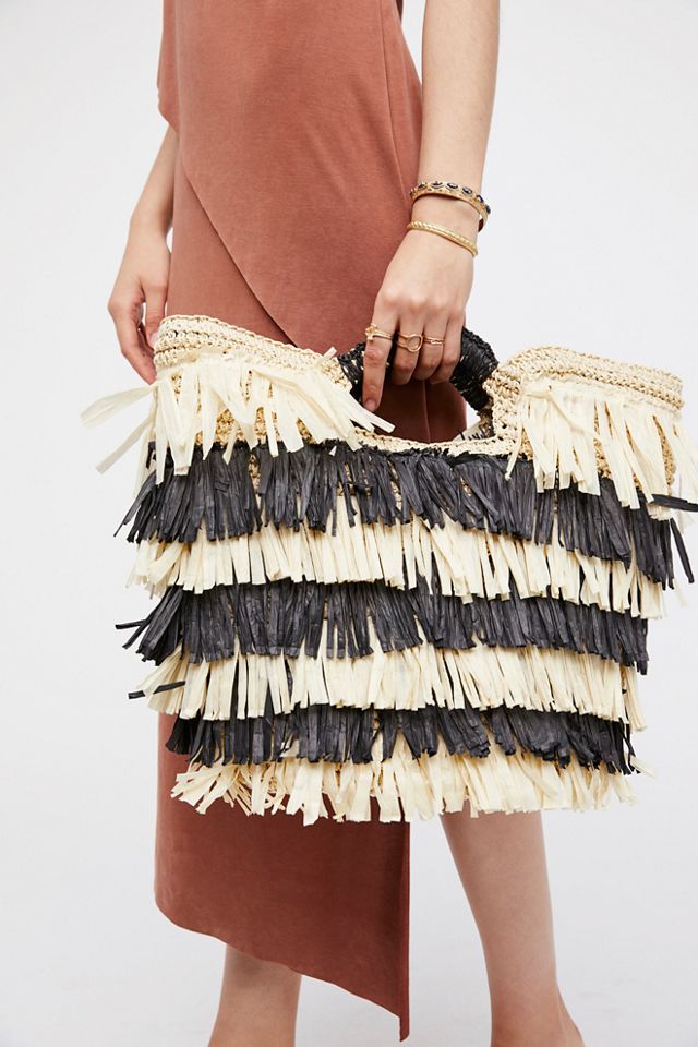 Hula Straw Clutch | Free People