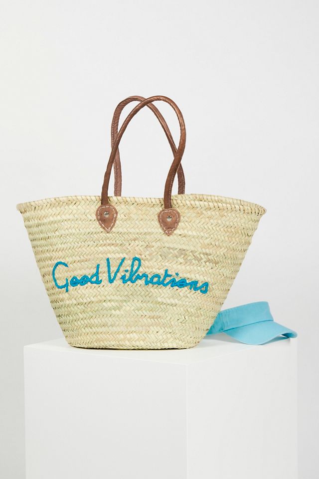 La Plage Poolside Straw Tote
