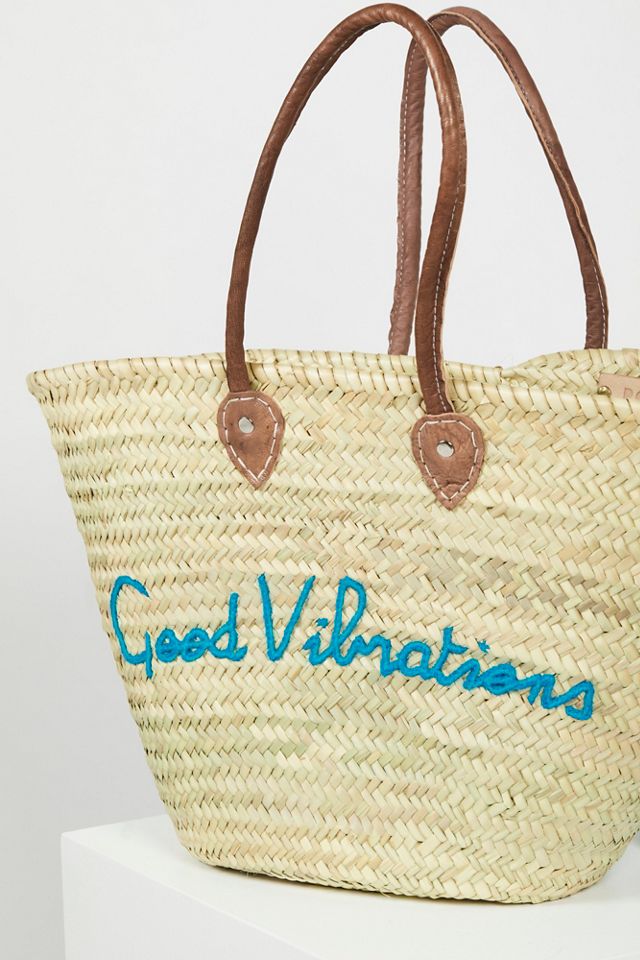 La Plage Poolside Straw Tote #2