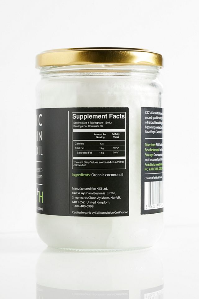 KIKI Health Raw Virgin Coconut Oil #2