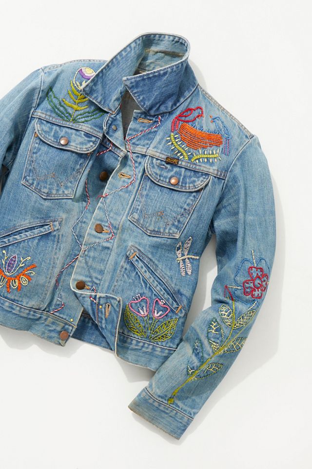 Hand embroidered clearance jackets