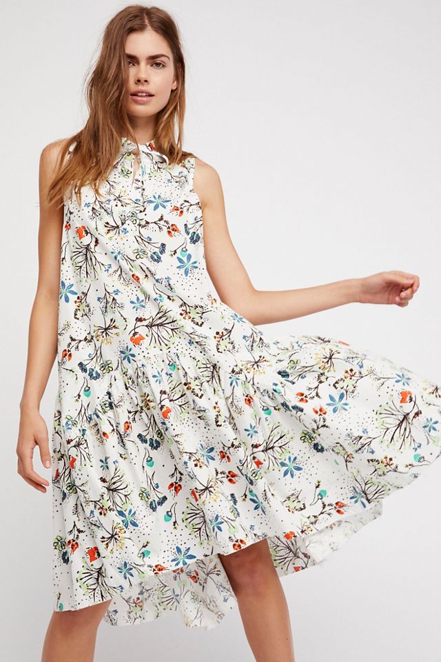 True Tomboy Printed Midi Dress | Free People UK