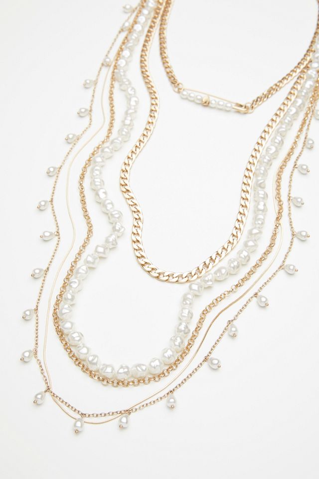 Cydney Pearls Layered Necklace #1