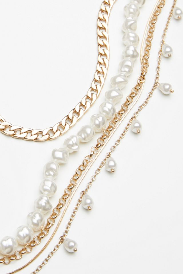 Cydney Pearls Layered Necklace #2