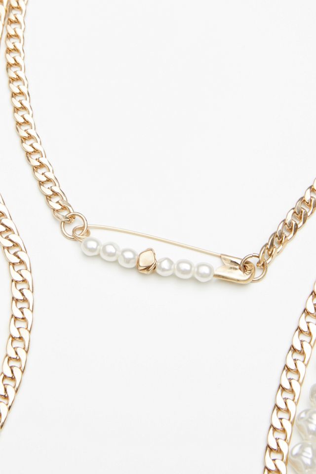 Cydney Pearls Layered Necklace #3