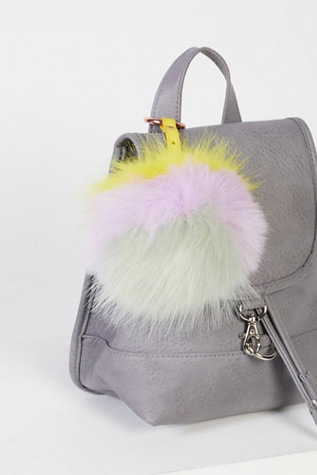 XL Faux Fur Pompom Bag Charm | Free People