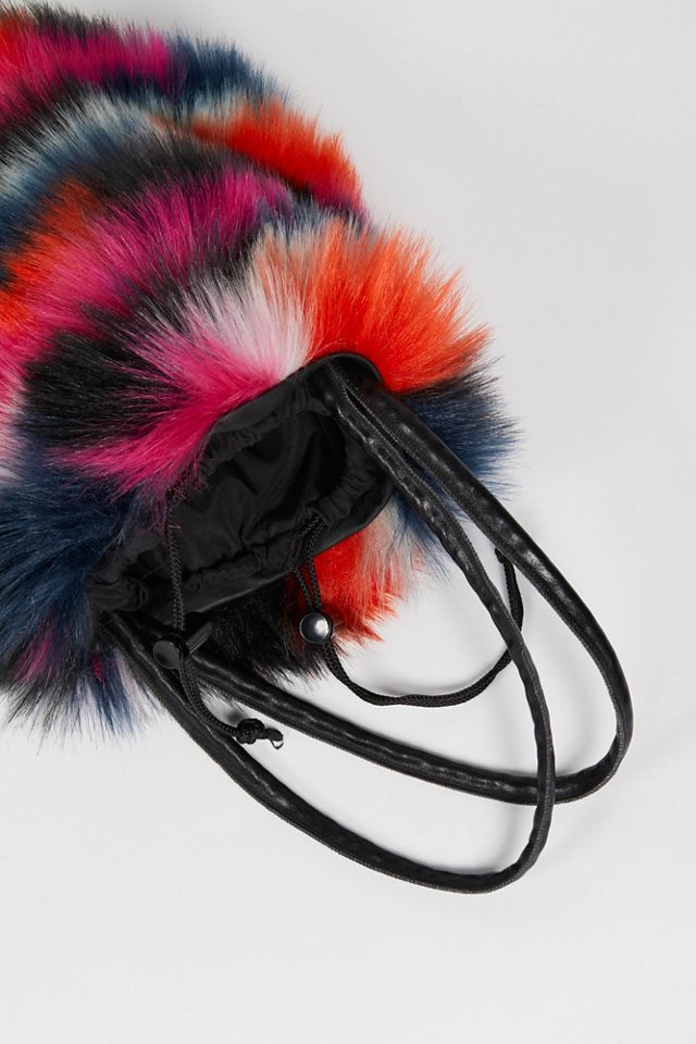 Talulah Faux Fur Bucket #3