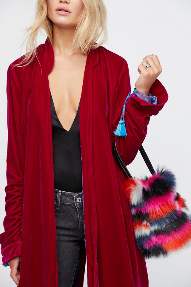 Talulah Faux Fur Bucket #5