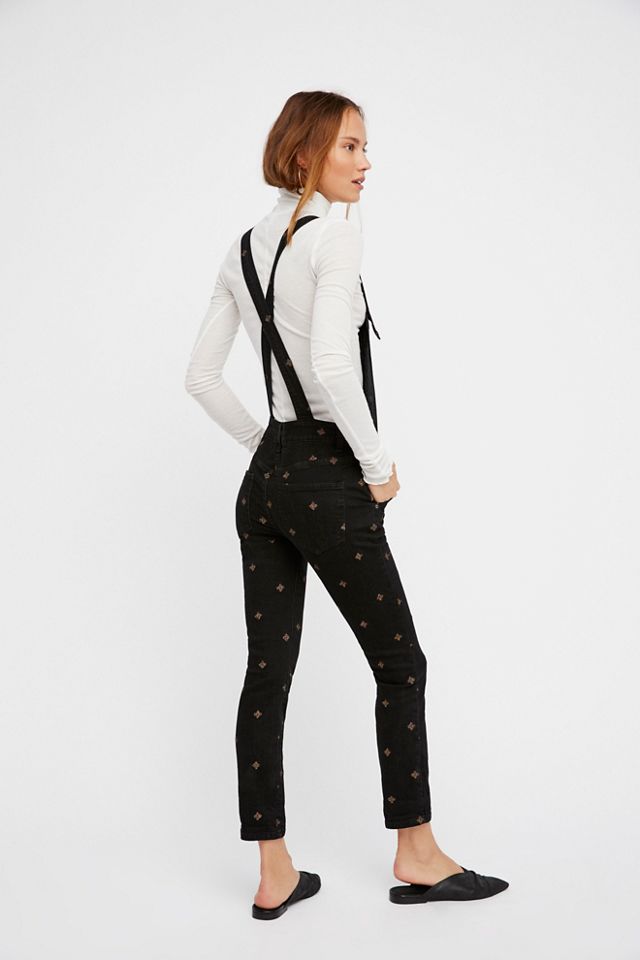 We The Free Embroidered Denim Overall #1