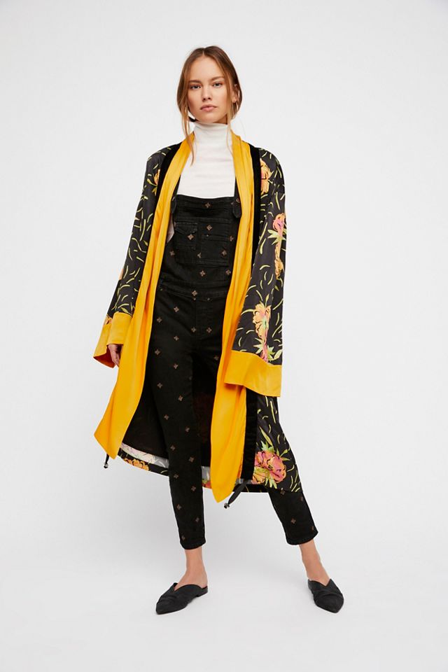 We The Free Embroidered Denim Overall #4