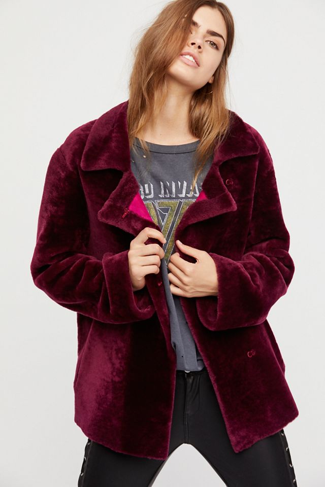 Dip Hem Reversible Jacket Free People