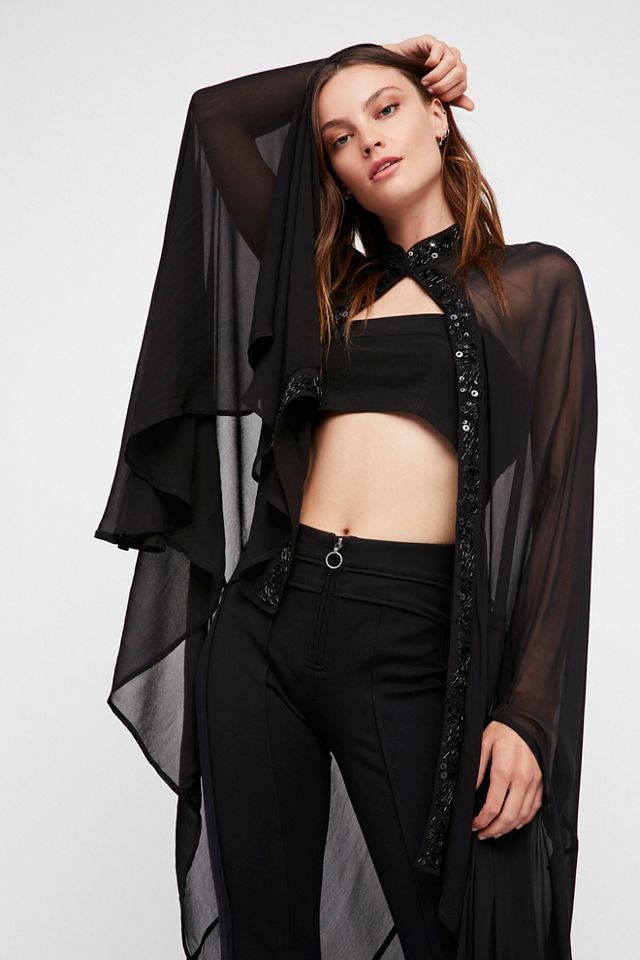 Wicked Work Sheer Cape #2