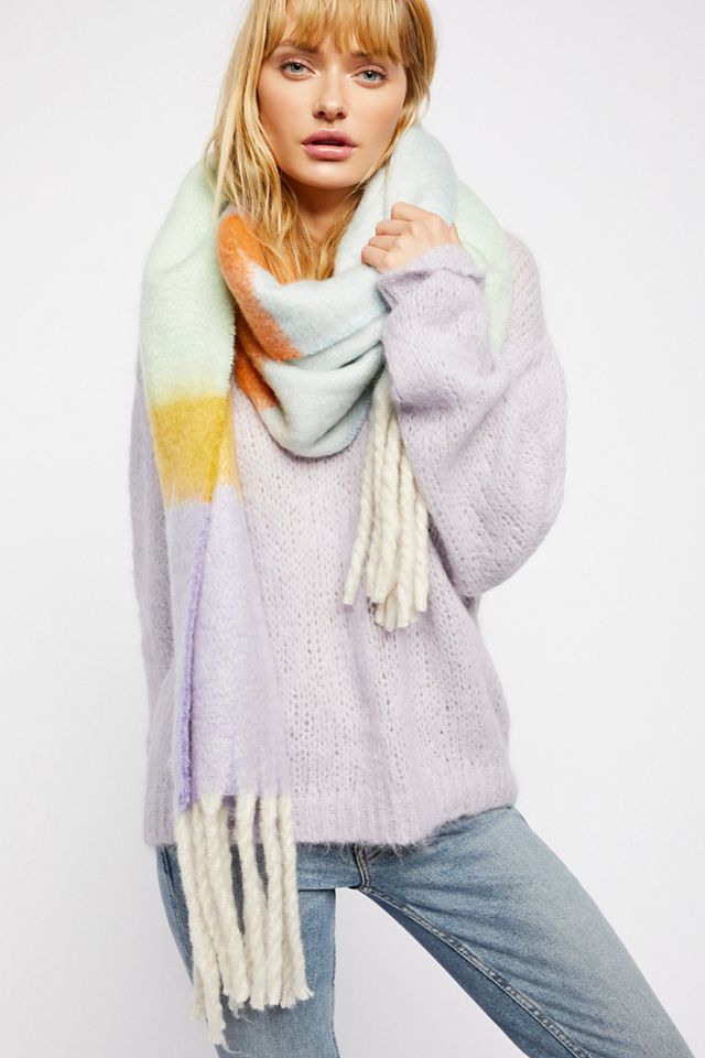 Color My World Stripe Scarf #1
