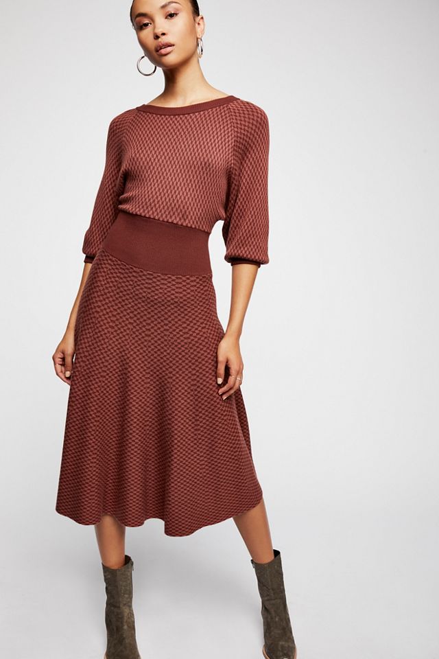 Begin Again Sweater Dress