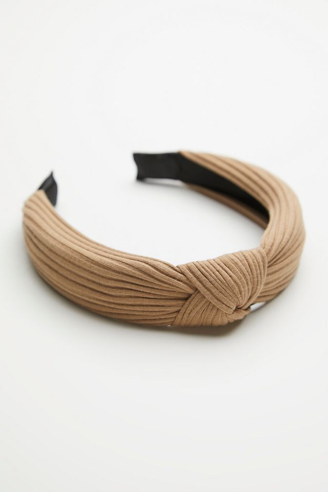 Ribbed Knot Headband #1