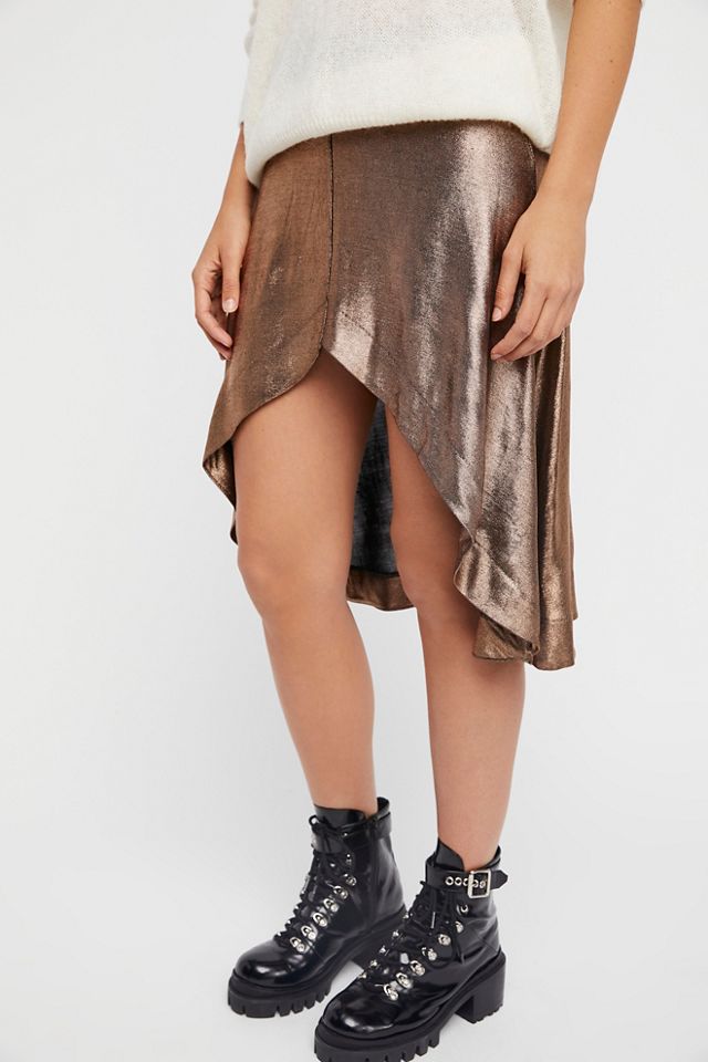 Rebel Muse Metallic Skirt #2