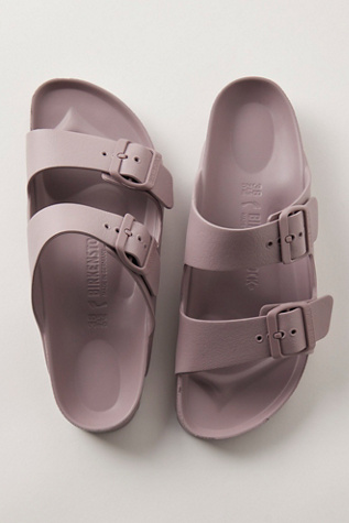 Birkenstock EVA Arizona Sandals at Free People in Purple, Size: EU 39
