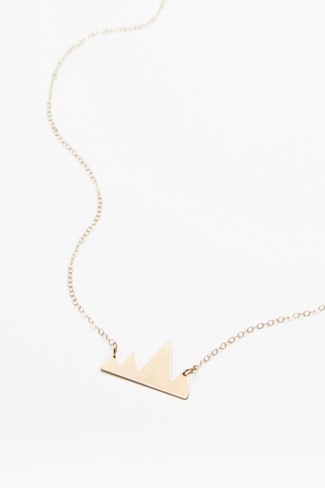 Mini Mountain Delicate Necklace #1