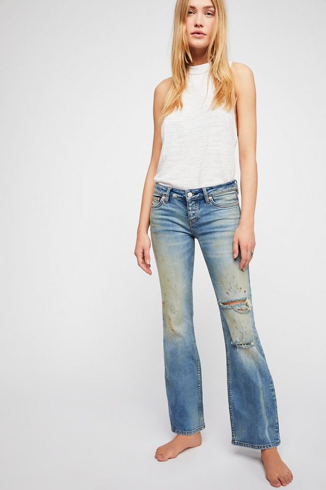 Slouchy Flood Flare Jeans