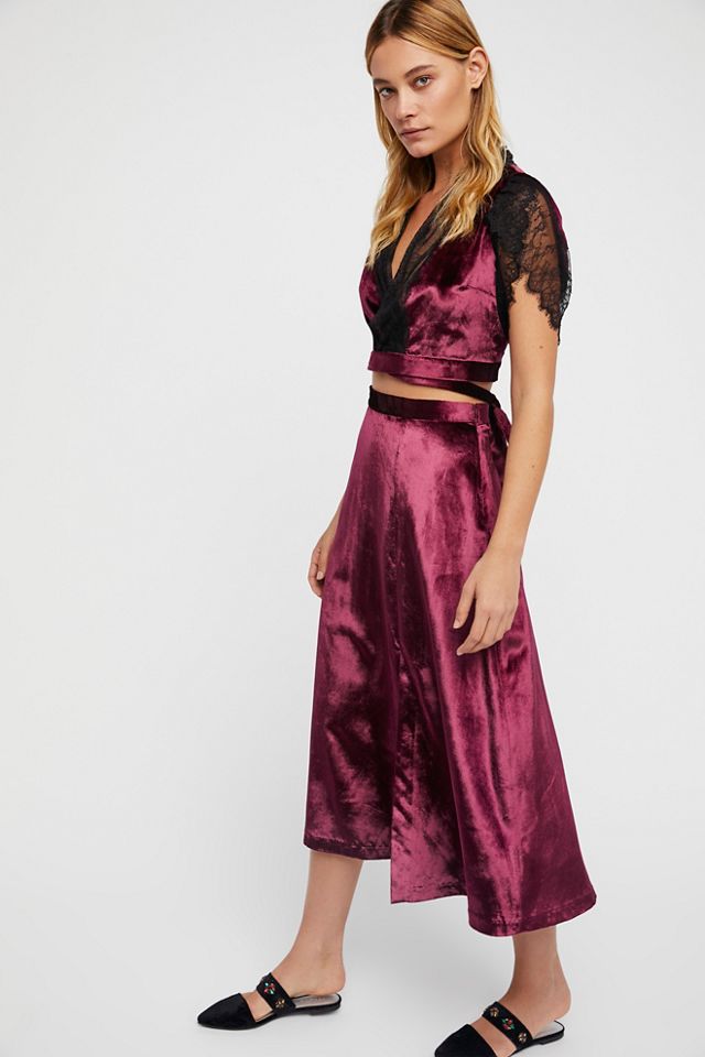 Velvet Wrap Set