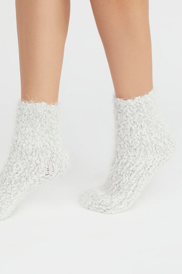 Snow Bunny Slipper Sock #1
