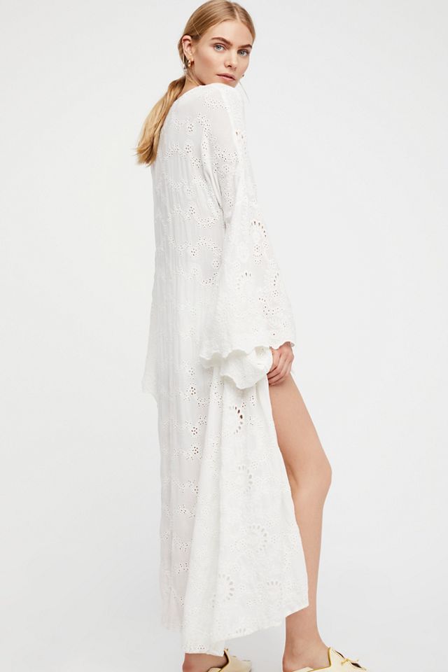 Eyelet Mantra Kimono #1