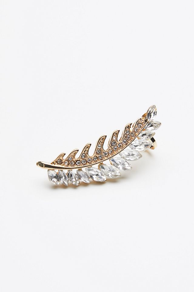 Shape Crystal Ear Cuff | Free People