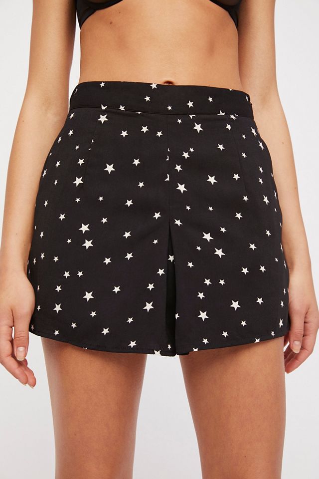 Star Front Pleat Shorts #1