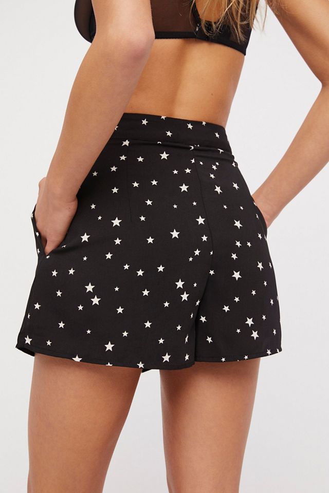 Star Front Pleat Shorts #2