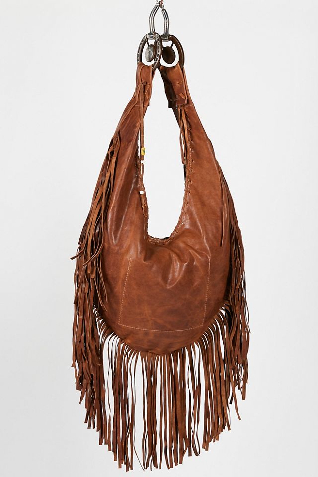 Fringe Hobo Bag