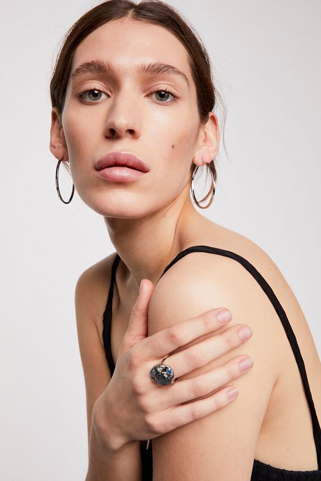 Seven Wonders Raw Stone Ring #3