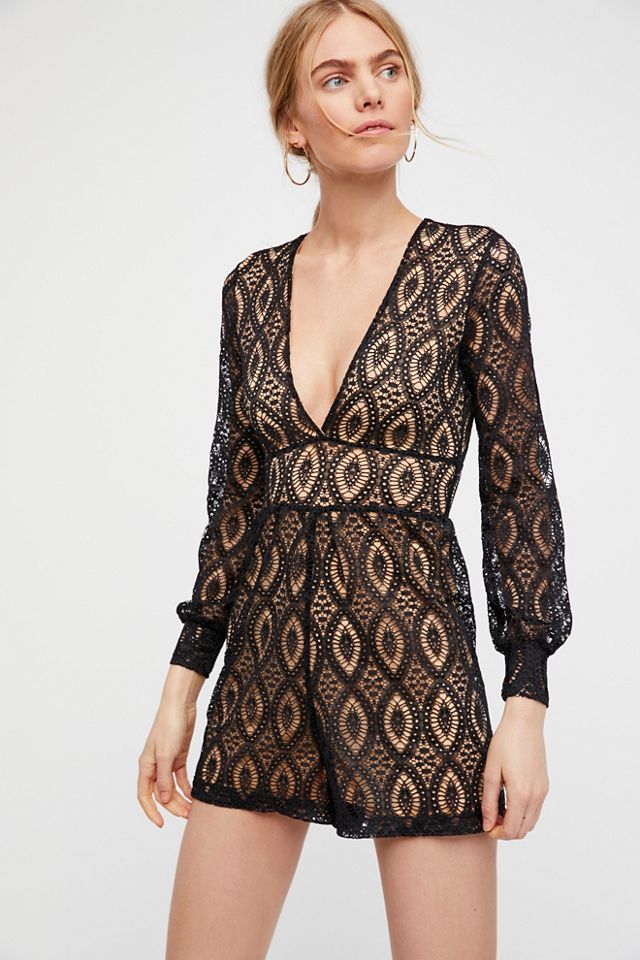 Merletto Playsuit | Free People UK