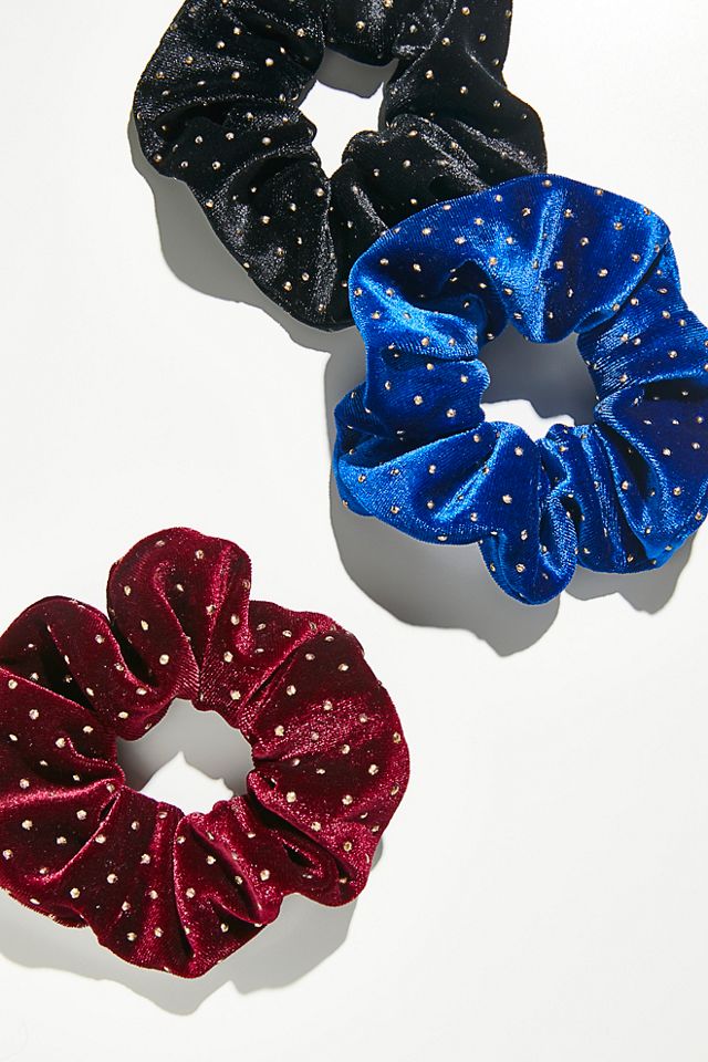 Studded Velvet Scrunchie | Free People