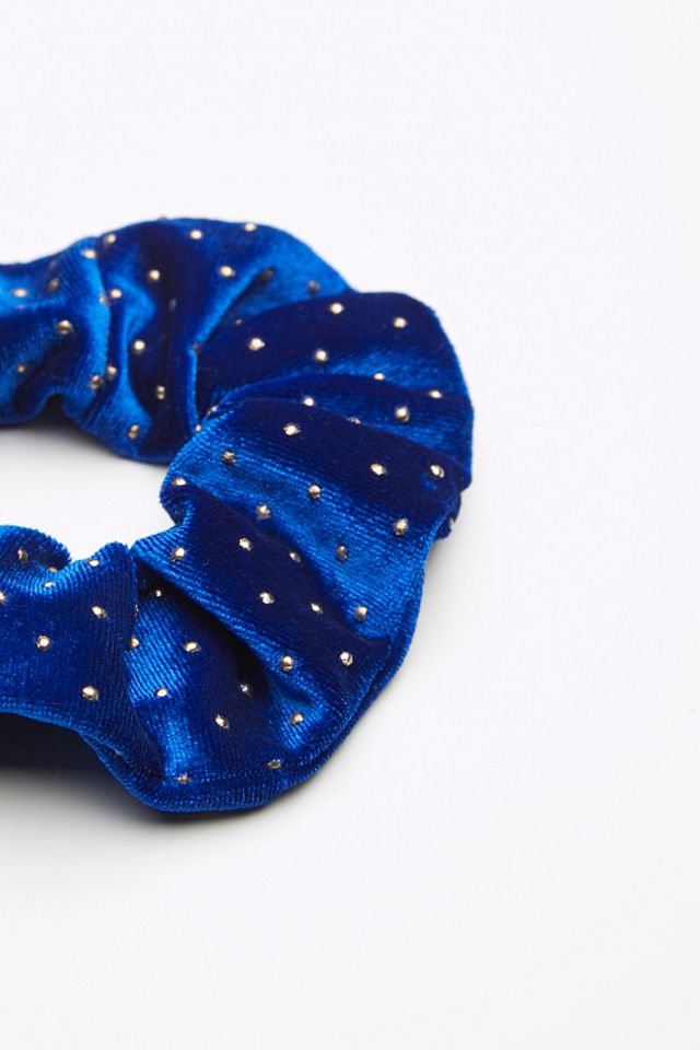 Studded Velvet Scrunchie #2