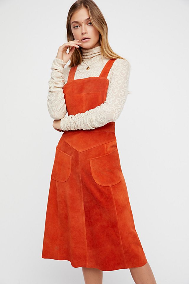Suede Apron Dress | Free People