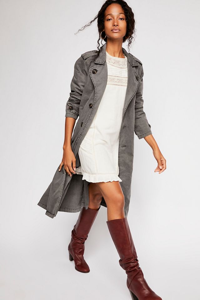 Free people 2025 trench coat