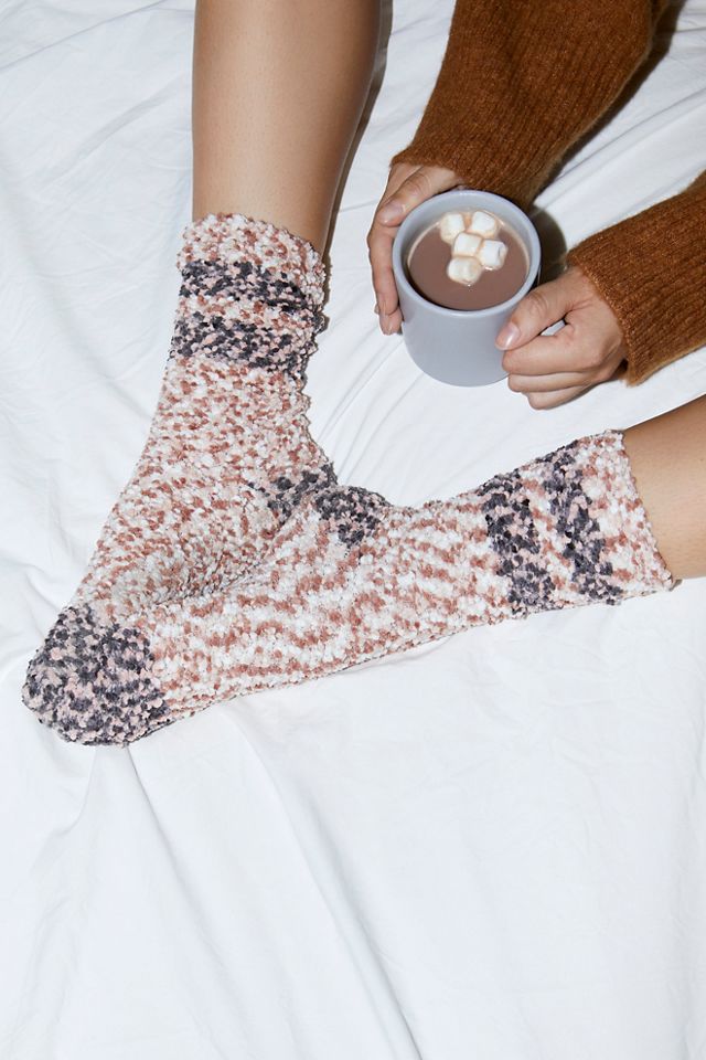 Lucky Striped Slipper Sock