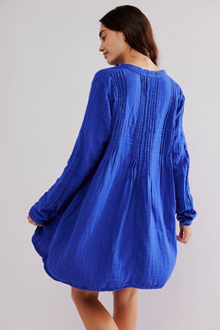 CP Shades Yoko Tunic at Free People in Amparo Blue, Size: Medium