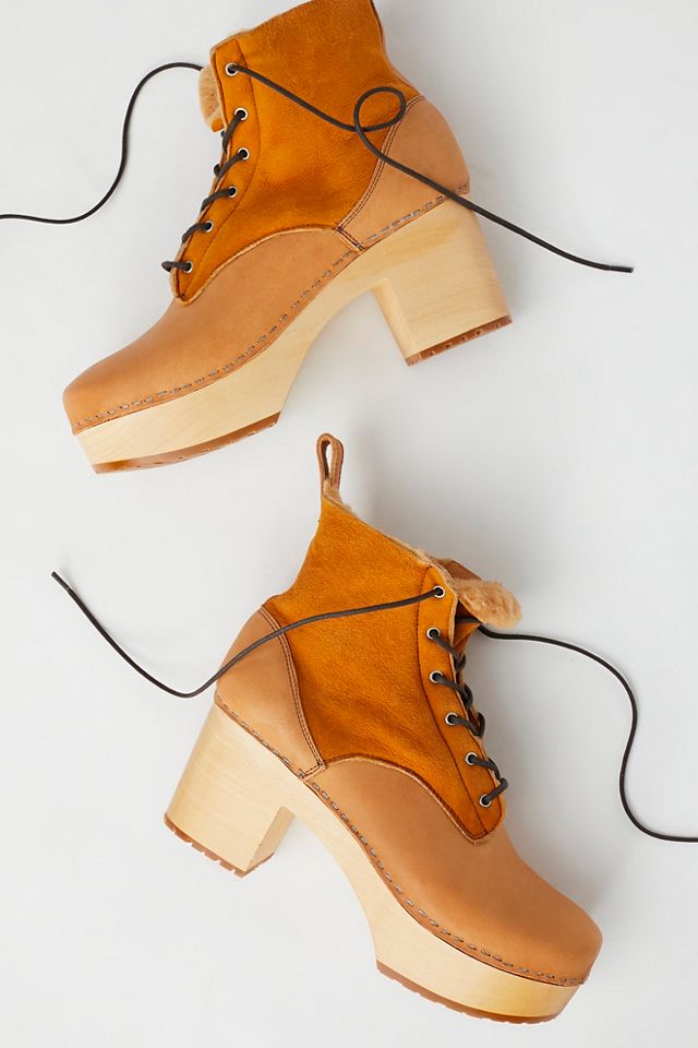 Swedish hasbeens hippie outlet lace up