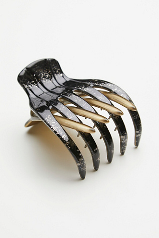 Женские аксессуары для волос Medusa's Heirlooms Large Yoga Claw, цвет: Чёрный — фото 2