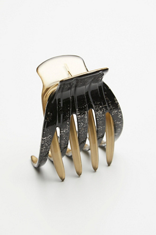 Женские аксессуары для волос Medusa's Heirlooms Large Yoga Claw, цвет: Чёрный — фото 3