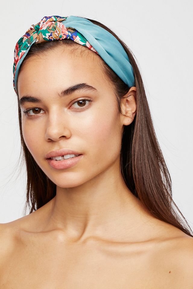 Scarf Print Headband | Free People