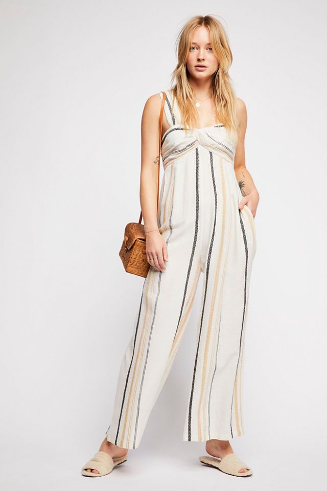 Breezin' Through Striped One-Piece