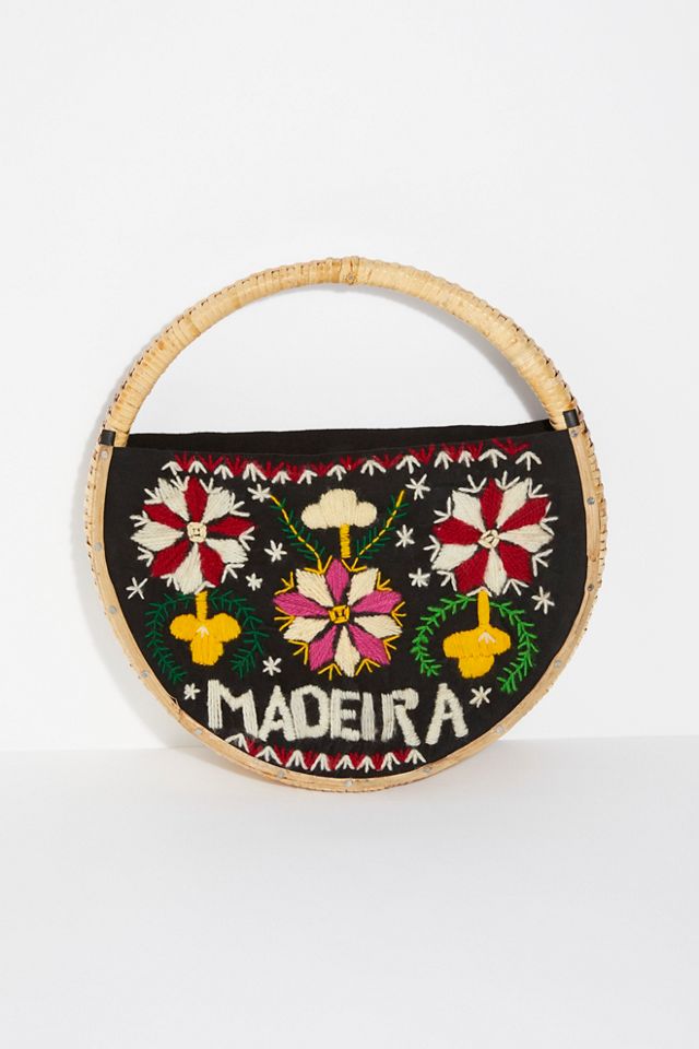 Wicker Circle Tote #1