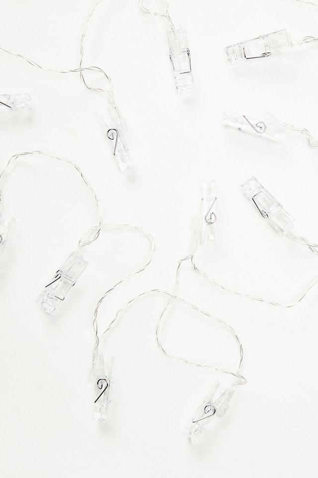 Flash Back Photo Clip String Lights #2